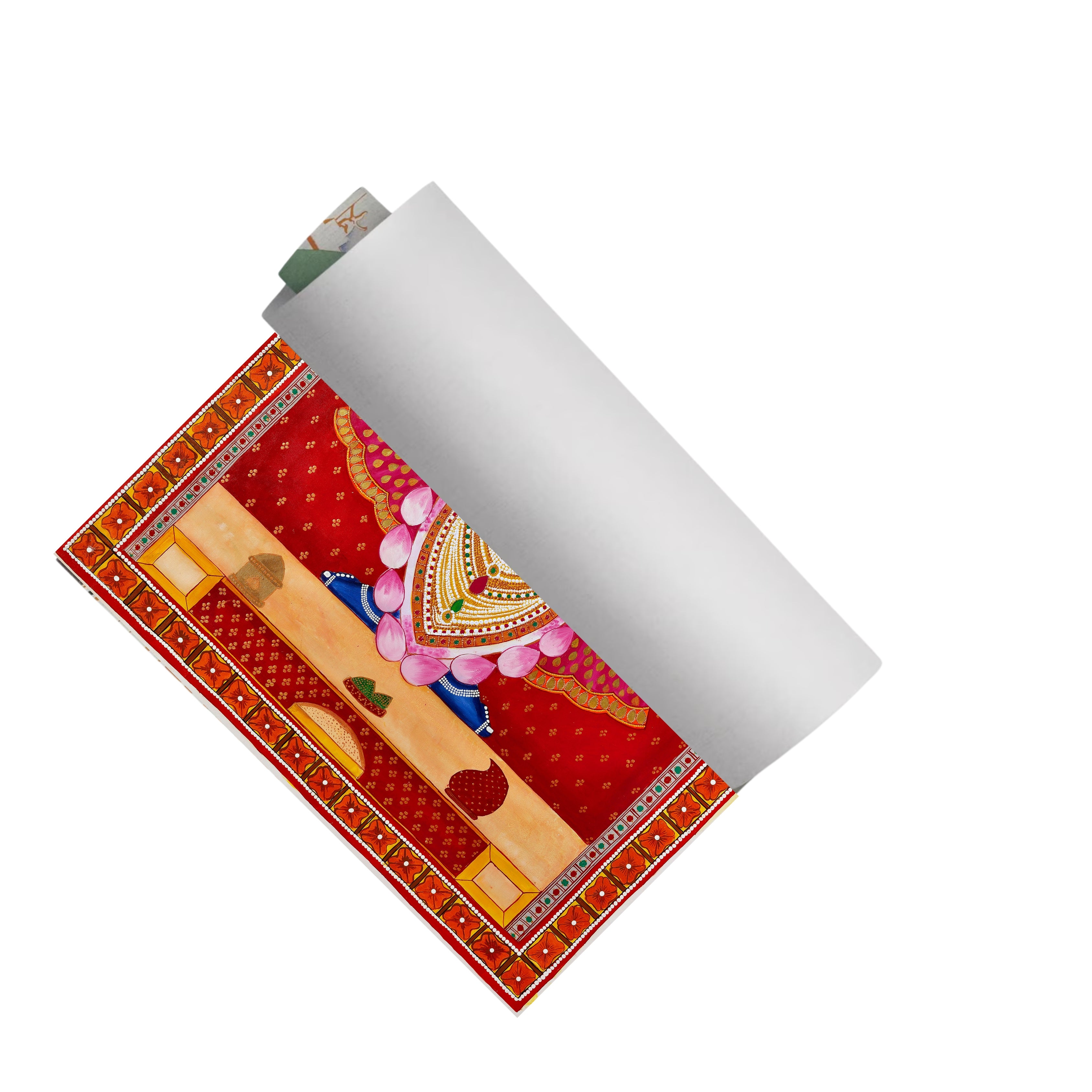 Shrinathji | Pichwai Art | Traditional Indian Folk Art | Canvas and Frame Style