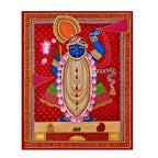 Shrinathji | Pichwai Art | Traditional Indian Folk Art | Canvas and Frame Style