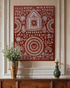 Warli Painting | Art Canvas and Frame Style for Home & Office Décor | Indian Folk Art |