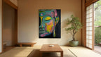 Buddha Painting | Spiritual Art Canvas and Frame for Home & Office Décor