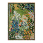 Botanical Garden Art | Nature Art Canvas and Frame for Home & Office Décor