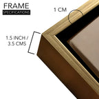 Harmony Elephant Painting | Gond Art Canvas and Frame for Home & Office Décor | Indian Folk Art |