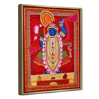Shrinathji | Pichwai Art | Traditional Indian Folk Art | Canvas and Frame Style